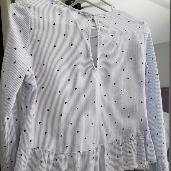 Women's peplum blouse - Picture 3 of 4